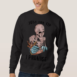 Sweatshirt Skeleton Tattoo Juste Le Conseil Je Promets Tattoo