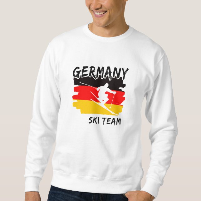 Sweatshirt Ski Allemagne (Devant)
