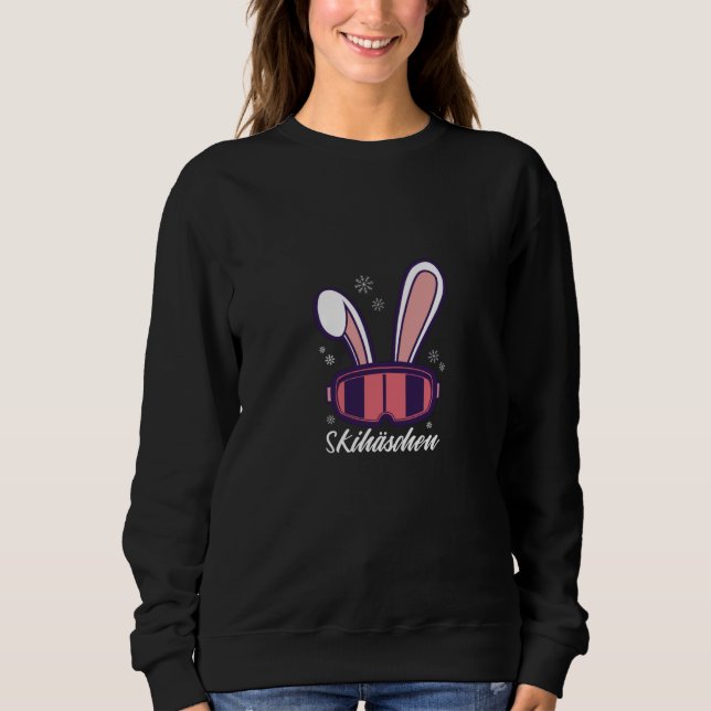 Sweatshirt Ski Bunny Allemand (Devant)