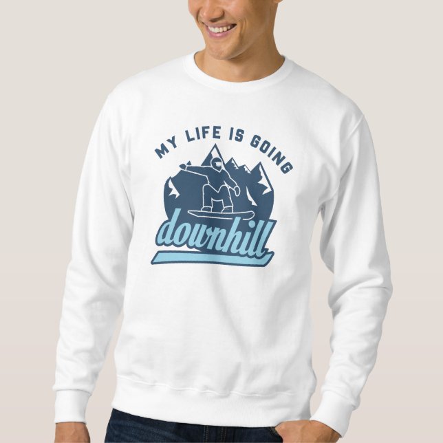 Sweatshirt Ski de descente (Devant)