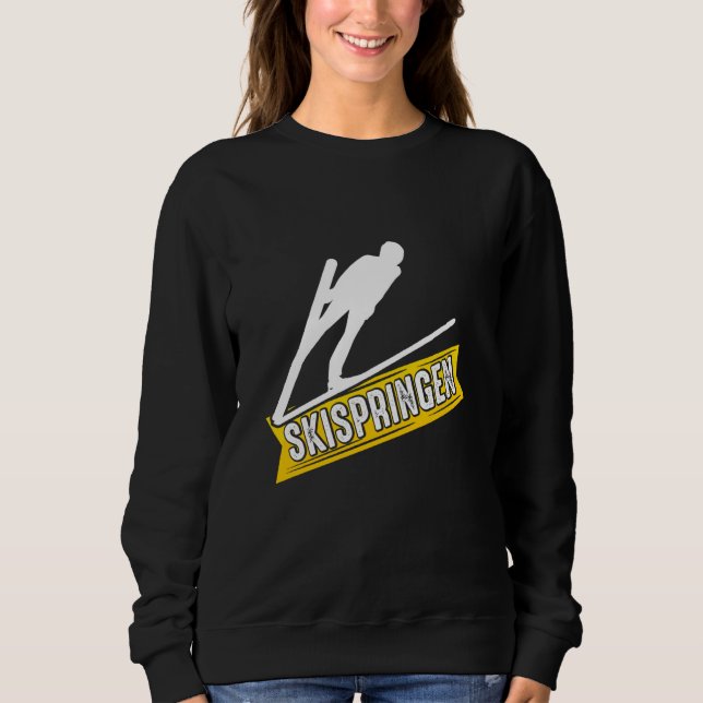Sweatshirt ski jumping ski flying competition winter sports s (Devant)