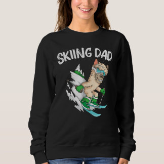 Sweatshirt Ski Pour Papa Papa Ski Skieur Freestyle Snowboard