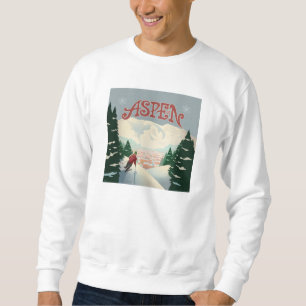 Sweatshirt Skier d'Aspen Colorado