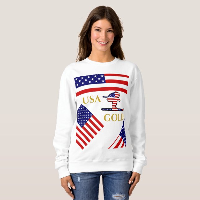 SWEATSHIRT SKIEUR (Devant entier)