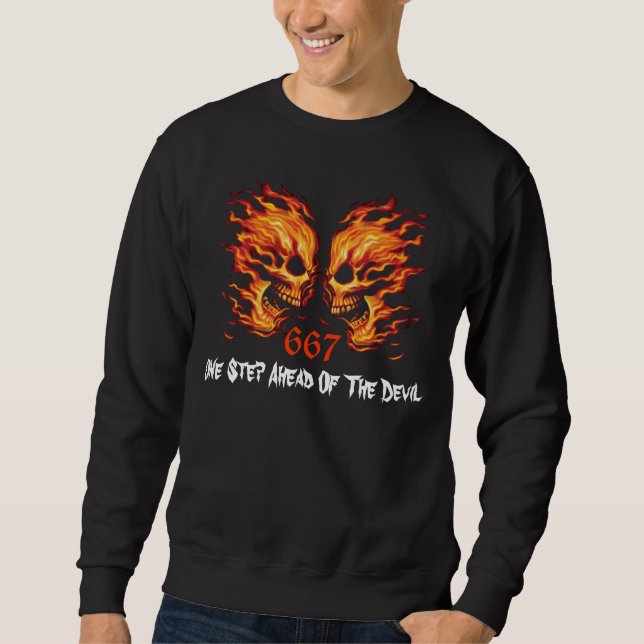 Sweatshirt Skull (Devant)