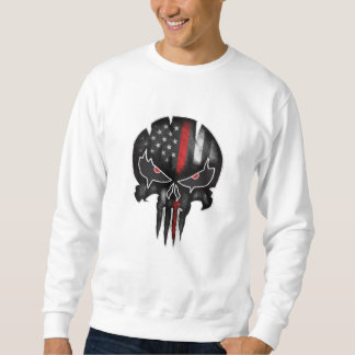 Sweatshirt Skull Flag Power