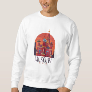 Sweatshirt Skyline Russie de Moscou
