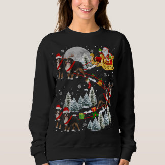 Sweatshirt Sledge de Noël de la Montagne Bernese Sant