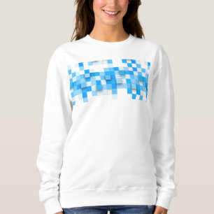 Sweatshirt SlipperyJoe's carré artwork mosaïque moderne trois