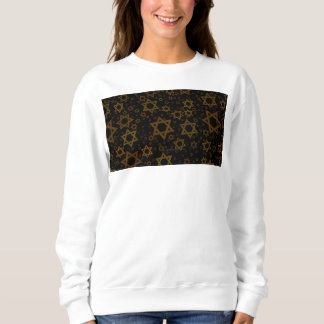 Sweatshirt SlipperyJoe's Hanukkah-themed Star David artistic 