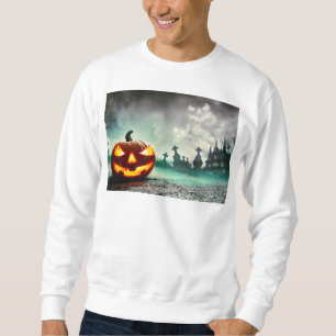 Sweatshirt SlipperyJoe's Happy Halloween citrouille LGBTQIA c