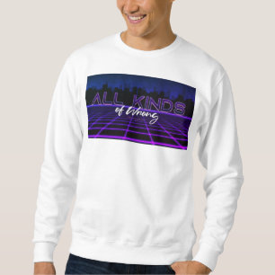 Sweatshirt SlipperyJoe's toutes sortes tort bold 3D texte ret
