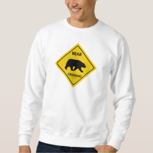 Sweatshirt SlipperySignal de passage de l'ours de Joe silhoue
