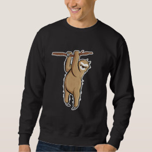 Sweatshirt Sloth Cute Lazy Fatigué Relaxant Chilling