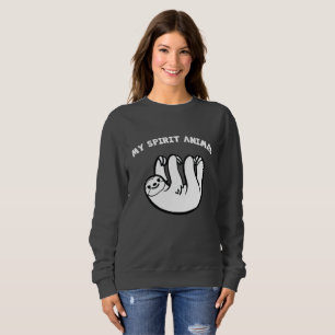 Sweatshirt Sloth Est Mon Esprit Animal