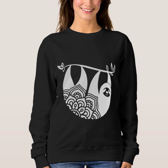 Sweatshirt Sloth Jote Sloth Bella Canvas Sloth (Devant)