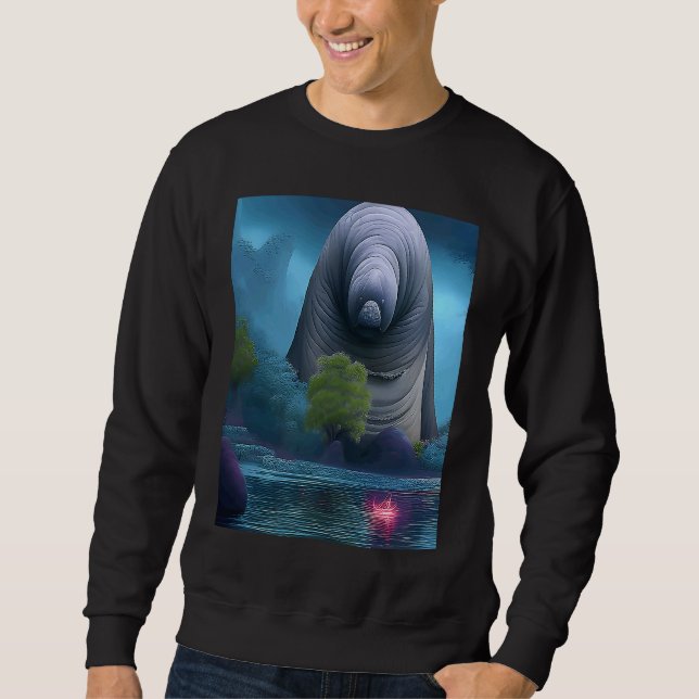 Sweatshirt Slumber Mountain Manatee (Devant)