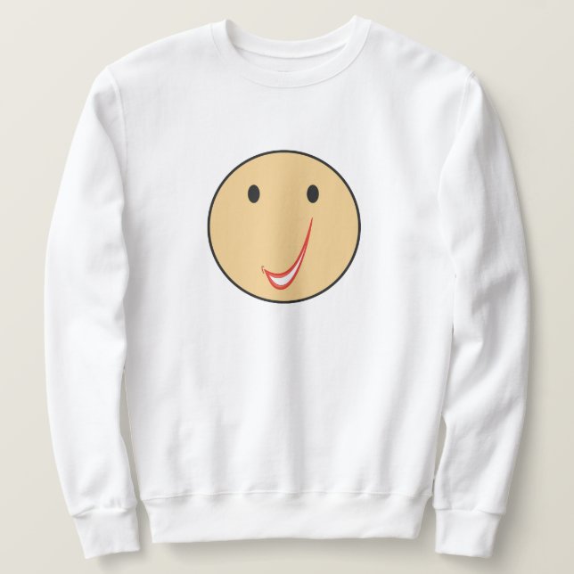 Sweatshirt Smile Fin C0. (Design devant)