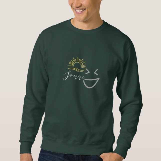 Sweatshirt Smile T-Shirt (Devant)