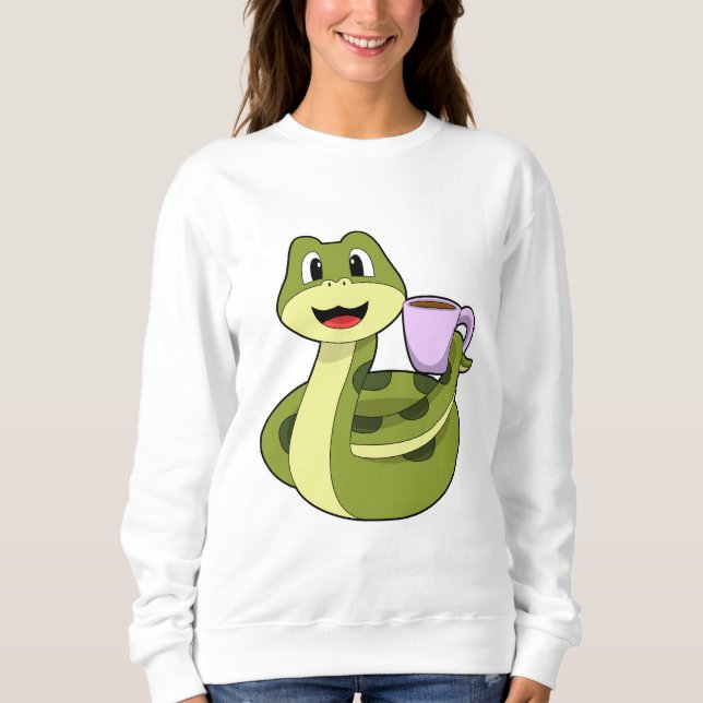 Sweatshirt Snake with Cup (Devant)
