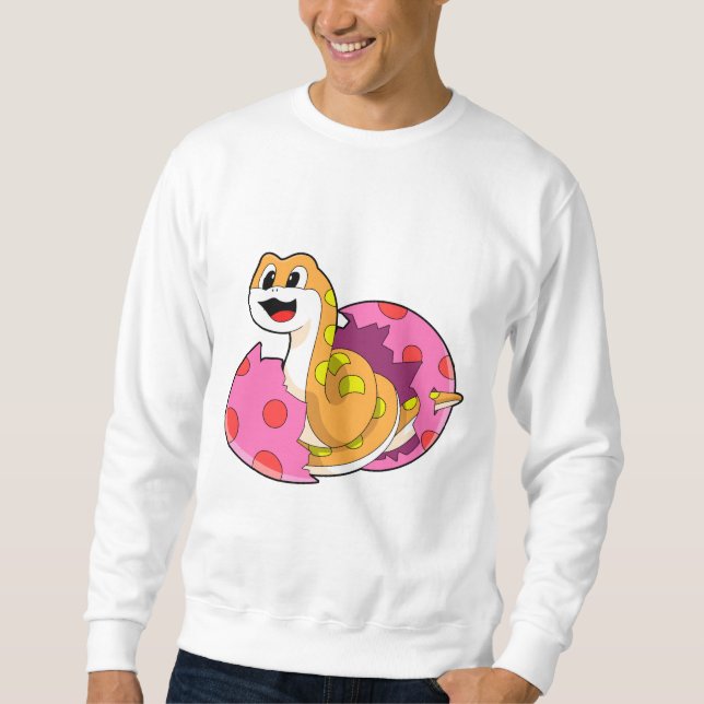 Sweatshirt Snake with Egg (Devant)