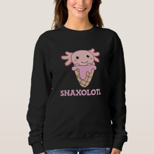 Sweatshirt Snaxolotl Axolotl Amateurs de doux animaux crème g
