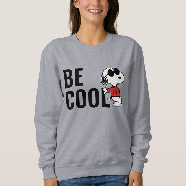 Sweatshirt Snoopy "Joe Cool" debout (Devant)