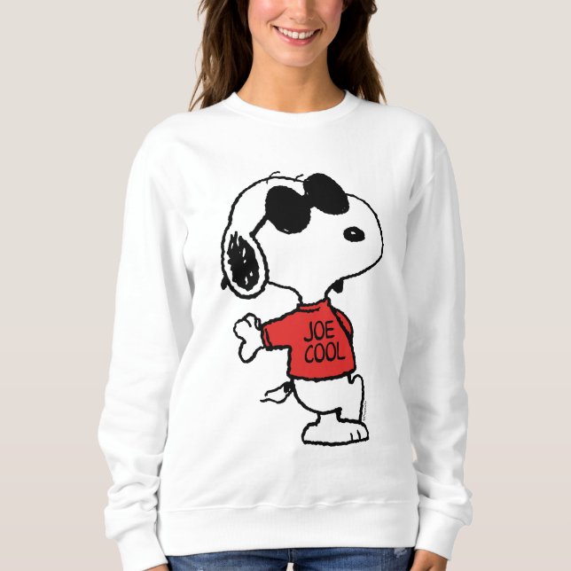 Sweatshirt Snoopy "Joe Cool" Standing (Devant)
