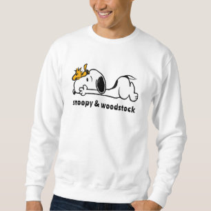 Sweatshirt Snoopy & Woodstock Smile Giggle Laugh