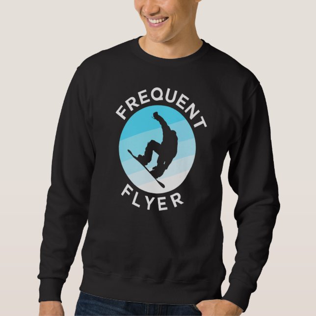 Sweatshirt Snowboard Fréquent Flyer (Devant)