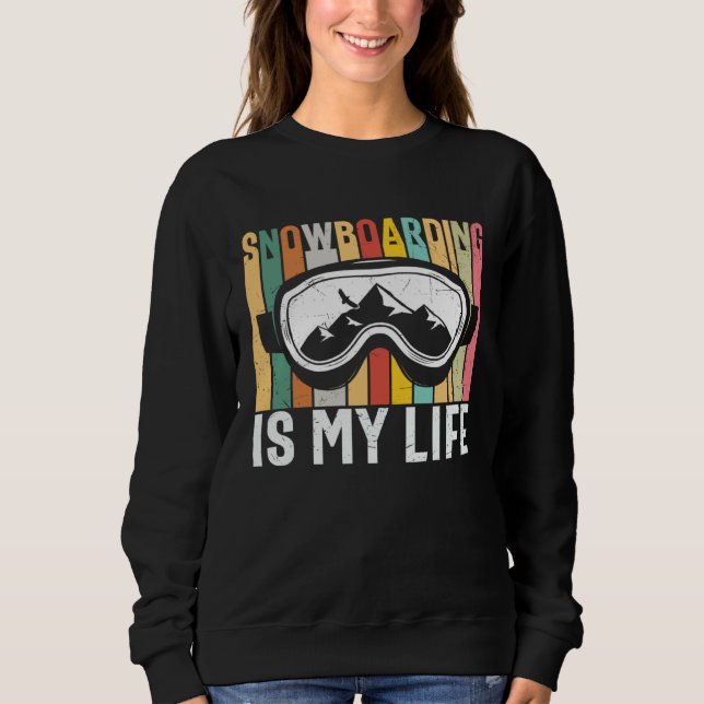Sweatshirt Snowboarding Winter Snowboard Snowboarder  1 (Devant)