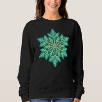 SNOWFLAKE-Retro Vintage Snowflake, Sports d'hiver