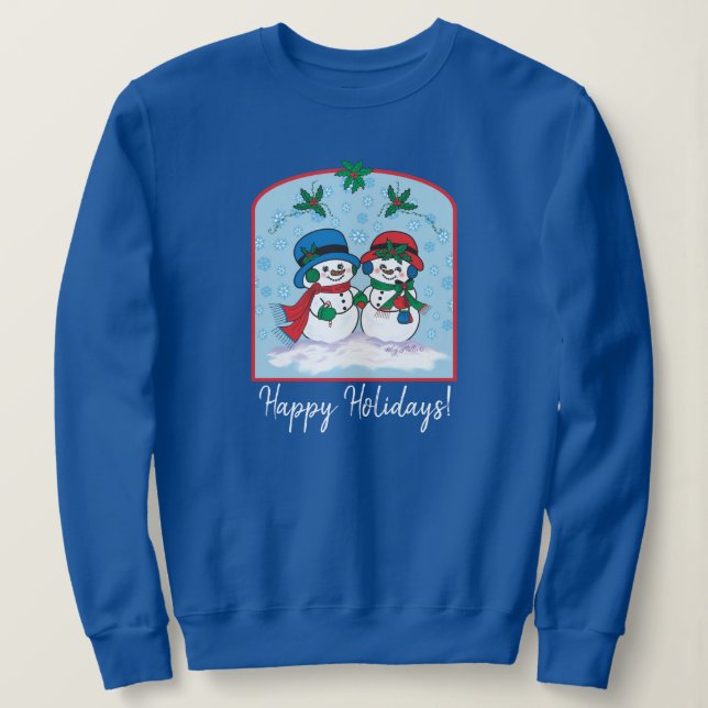 Sweatshirt Snowman (Design devant)