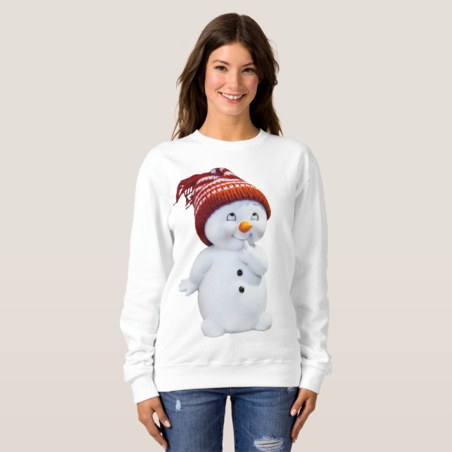 SWEATSHIRT SNOWMAN JOUEUR (Devant entier)