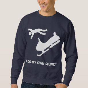 Sweatshirt Snowmobile mes propres cascades