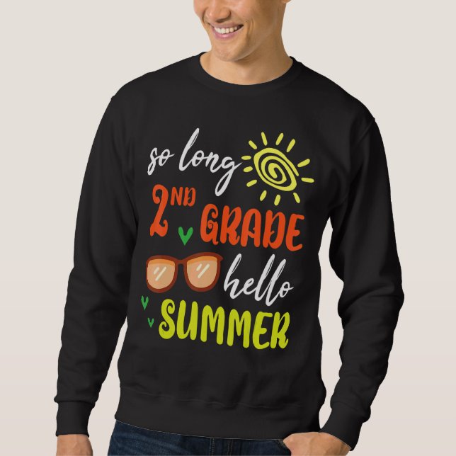 Sweatshirt So Long 2e année Bonjour Étudiant d'été Senio (Devant)