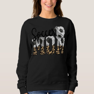 Sweatshirt Soccer Ball Maman Meilleure fête des mères