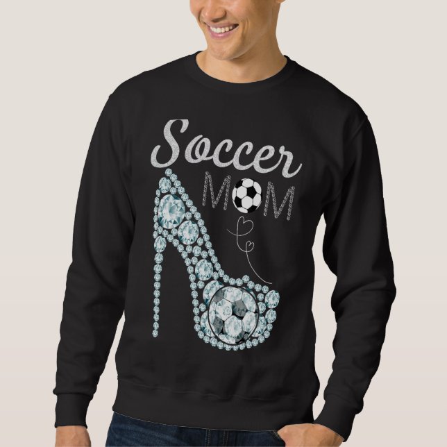 Sweatshirt Soccer Maman Soccer Ball (Devant)