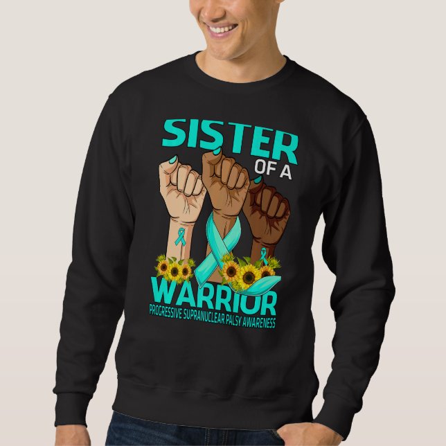 Sweatshirt Soeur À La Main D'Un Guerrier Supranucléaire Progr (Devant)