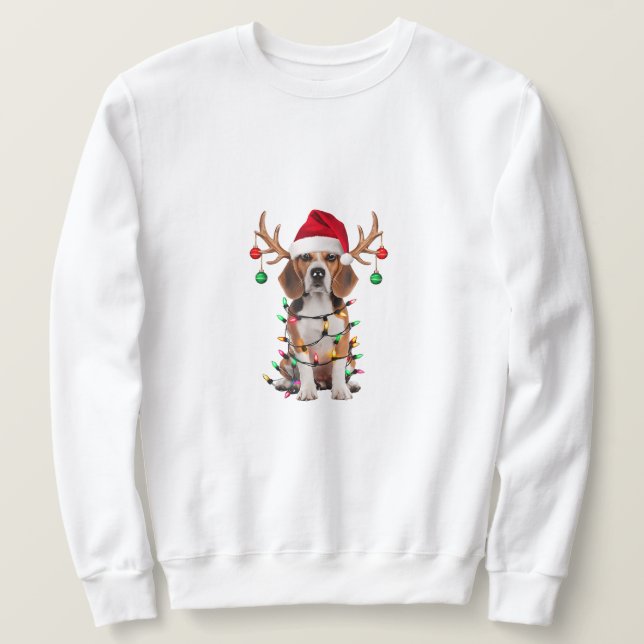 Sweatshirt "Soeur de Noël Beagle" (Design devant)