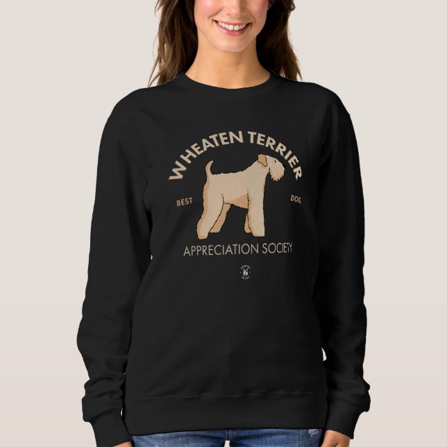 Sweatshirt Soft Coated Wheaten Terrier Appréciation Society (Devant)