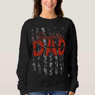 Sweatshirt Softball Basketball Football Papa Fête des pères A