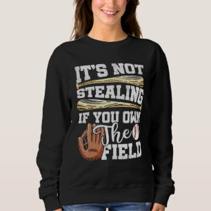 Sweatshirt Softball pour adolescentes fillesmamanpapa Joueur