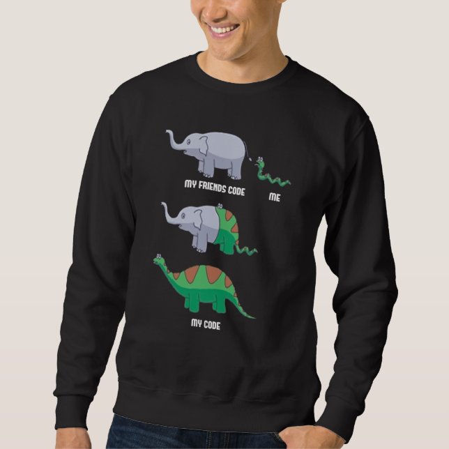 Sweatshirt Software Developer Coder Programming Coding Progra (Devant)