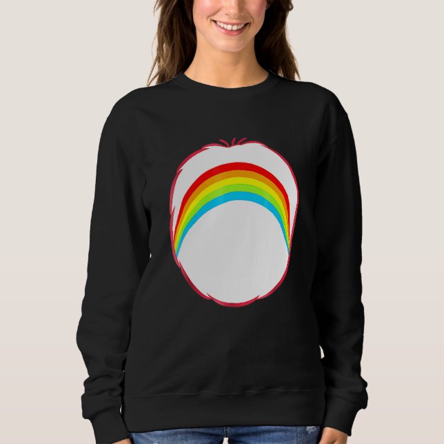 Sweatshirt Soins Pour Ours Costume Ours Arc-En-Ciel Halloween (Devant)
