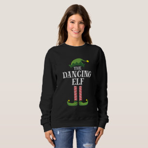 Sweatshirt Soirée de Noël de groupe de famille Elf Correspond