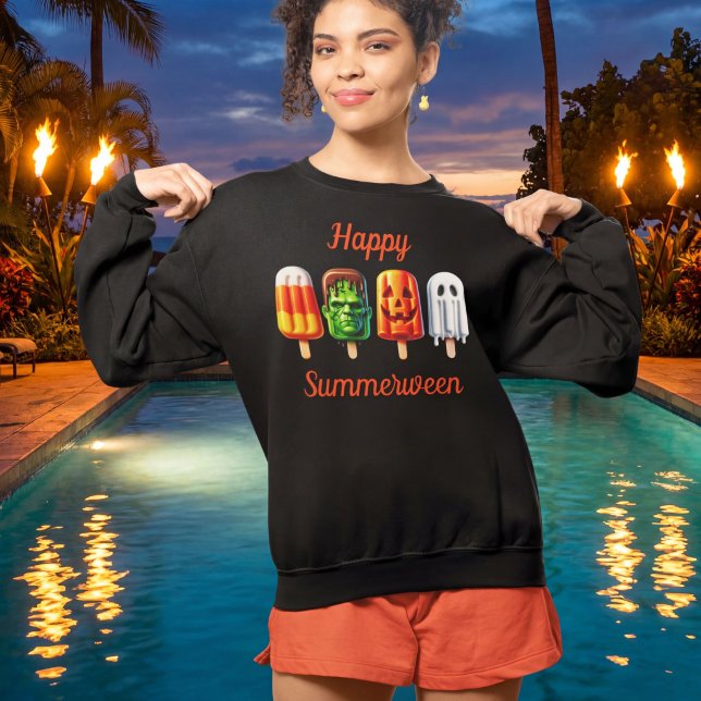 Sweatshirt Soirée d'été Halloween Summerween (Créateur téléchargé)