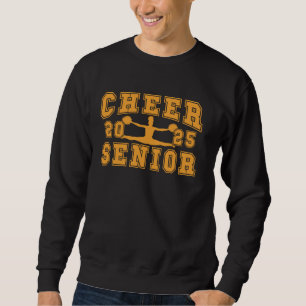 Sweatshirt Soirée supérieure Cheerleader Cheer Senior 2025 Gr