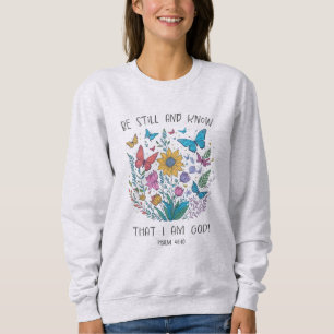 Sweatshirt "Sois Calme et Sache"