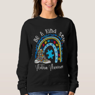 Sweatshirt Sois une âme gentille Autisme Sensibilisation Arc-